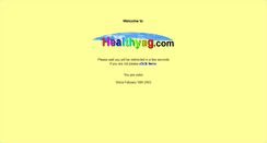 Desktop Screenshot of healthyag.com